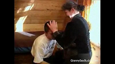 young schoolgirl ravages plump grandmother