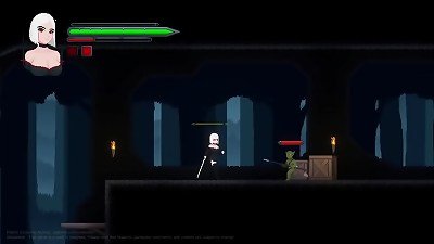 anime game "Vampire knight" commented gameplay