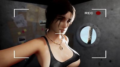 Lara shows off her wonderful assets on a boat for the camera. 3 dimensional hentai Game animation