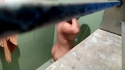 He recorded my stepsister with a hidden camera while she was taking a douche