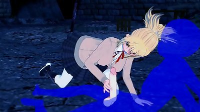 DR Stone hentai - Kohaku tit-fucking and hj - chinese chinese hentai hentai Game porn