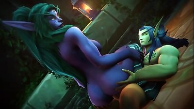 World of Warcraft porno Compilation best of 2018 Humans, Elfs, Orcs & Draenei | straight Only | WoW